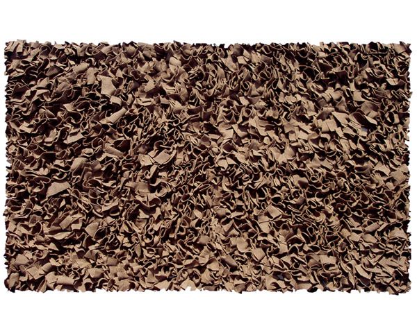 Shaggy Raggy Rug in Brown by Rug Market