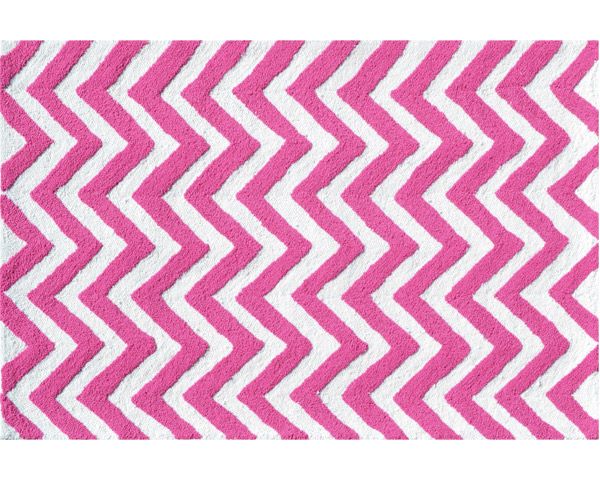 Chevron Rug in Pink by Rug Market