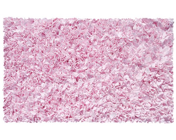 Shaggy Raggy Rug in Pink by Rug Market