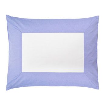 Chambray Color Frame Standard Sham by Serena & Lily