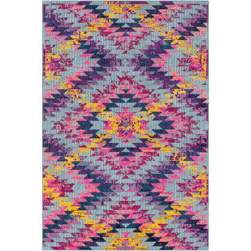 Anika Zag Rug in Pink by Surya
