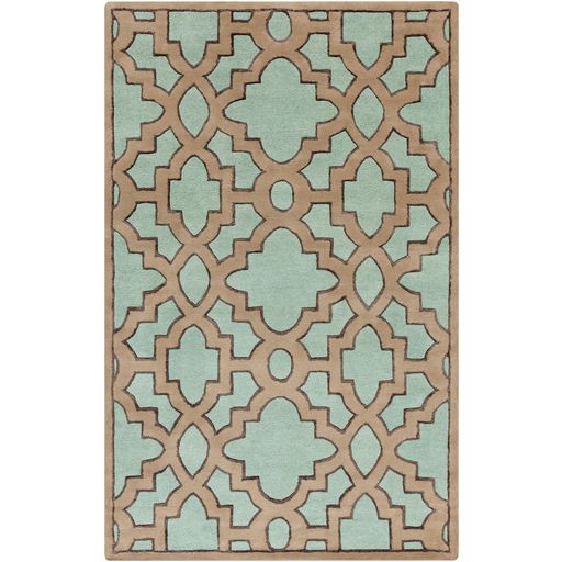 Modern Classics Rug in Teal by Surya