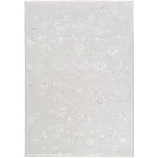 Contempo Scroll Rug in Gray by Surya