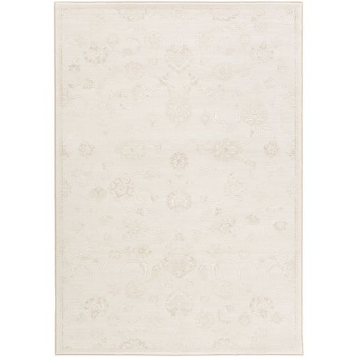 Contempo Scroll Rug in Cream by Surya