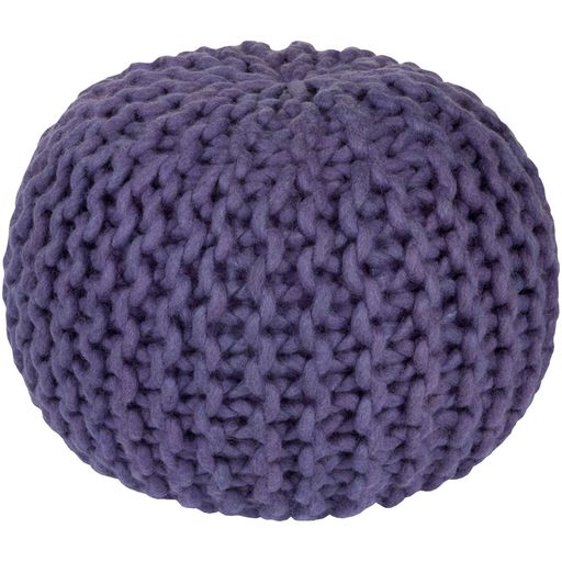 Fargo Pouf in Violet by Surya
