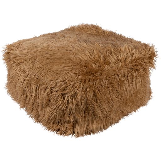 Kharaa Pouf in Camel by Surya