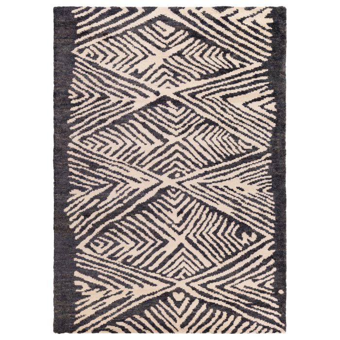 Orinocco Weave Rug in Black by Surya