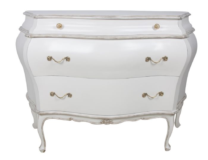 Vivienne Bombe Chest in Versailles Cream by AFK Art For Kids