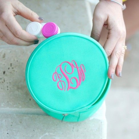 Jewelry Case in Mint by Monogram Boutique