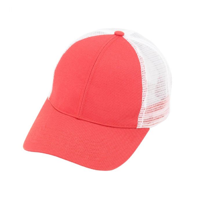 Trucker Hat in Coral by Monogram Boutique