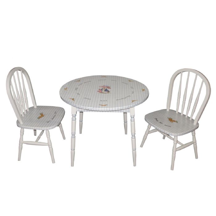 Round Table & Chair Set in Classic Enchanted Forest by AFK Art For Kids