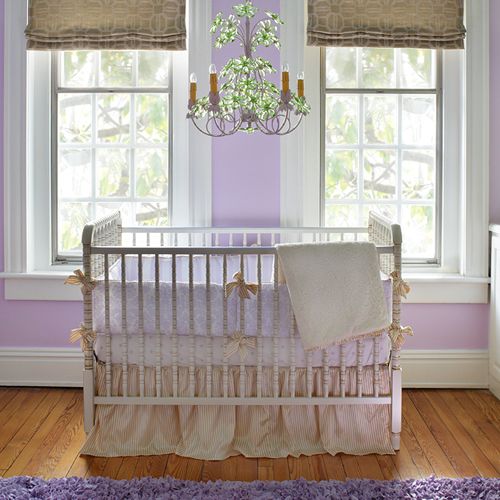 Antique Spindle Crib in Versailles by AFK Art For Kids