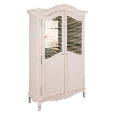 Grand Armoire Wire Mesh Doors in Bella Pink by AFK Art For Kids