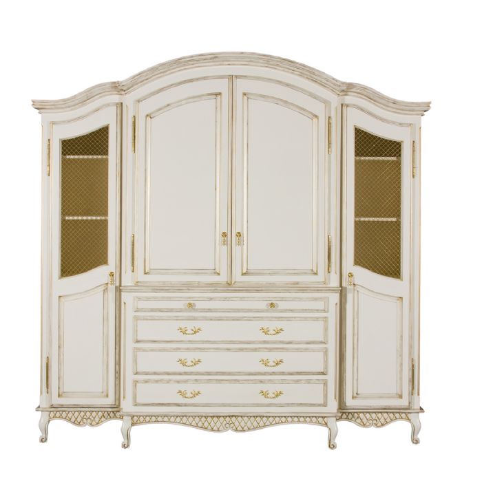 Breakfront- Grand Four Piece in Versailles Cream by AFK Art For Kids