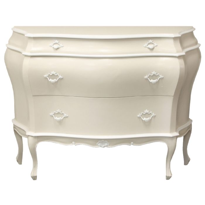 Vivienne Bombe Chest in Latte & Snow by AFK Art For Kids