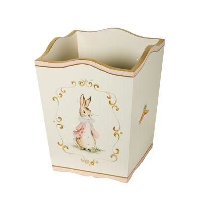 Waste Basket in Custom Classic Enchanted Forest Gold by AFK Art For Kids