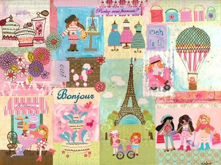 A Piece of Paris Canvas Wall Art by Oopsy Daisy
