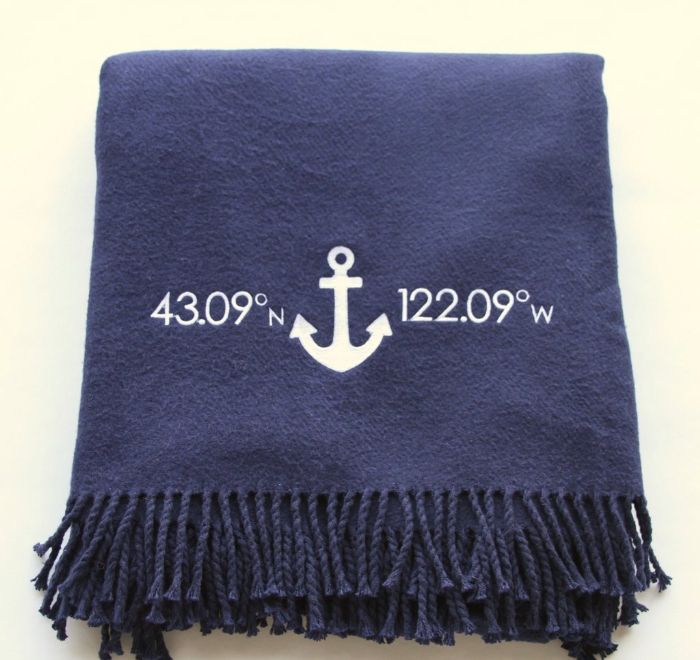 Solid Plush Cotton Blend Throw by ASI