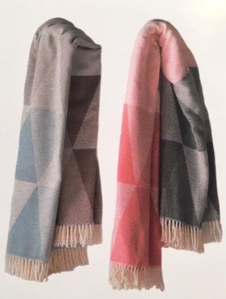 Geometric Ombre Throw by ASI