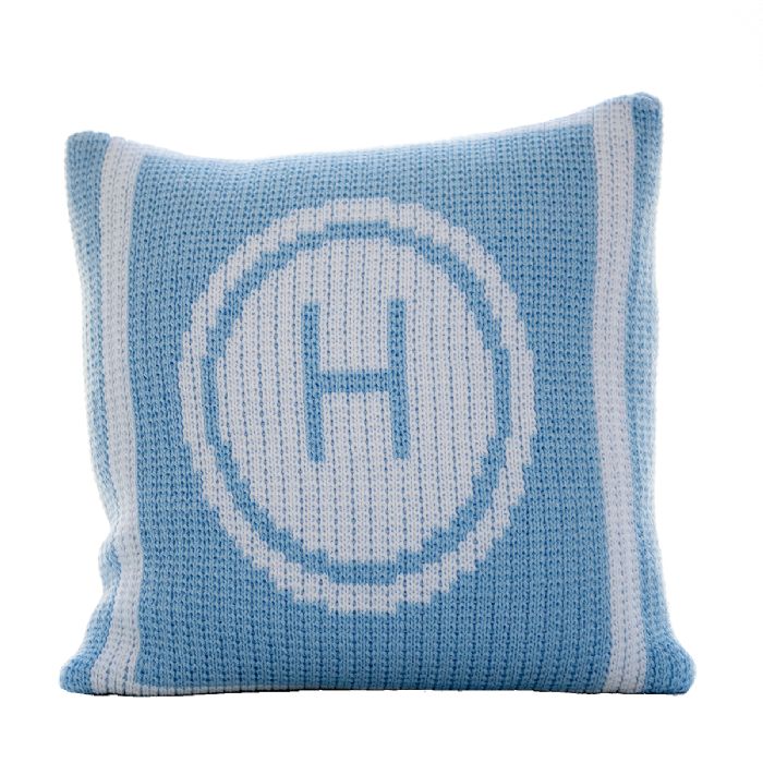 Initial Stamp Pillow by Butterscotch Blankees
