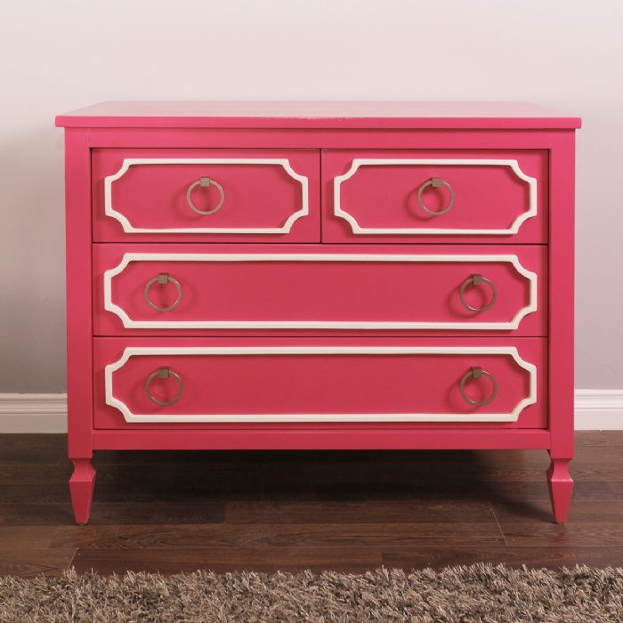 Beverly Dresser in Raspberry by Newport Cottages