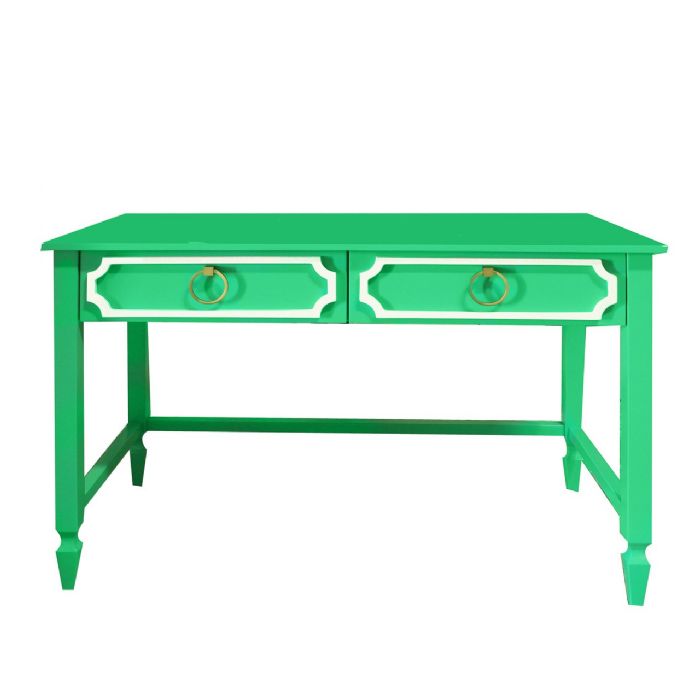 Beverly Writing Desk in Kelly Green by Newport Cottages