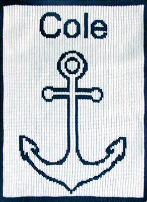 Anchor Blanket by Butterscotch Blankees