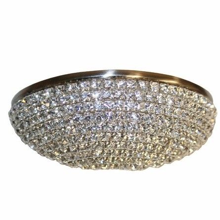 Brilliant Drawer Cup Pull in Bling by Beautifully Chic