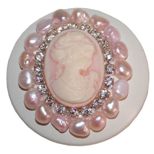 Cameo Broche Drawer Knob by Beautifully Chic