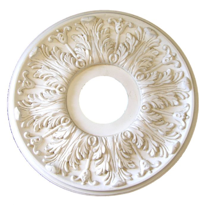 Elegance Ceiling Medallion in Antique White by I Lite 4 U