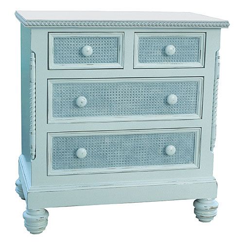 Evan Chest with Powder Blue Wash by AFK Art For Kids