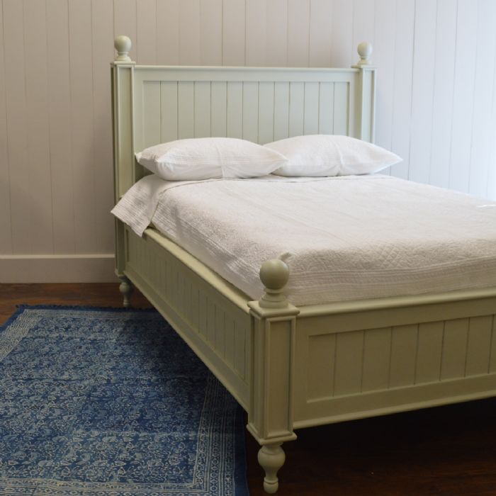Farmhouse Beadboard Bed by English Farmhouse Furniture
