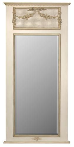 Trumeau Mirror Full Length- Versailles Tea Stain by AFK Art For Kids