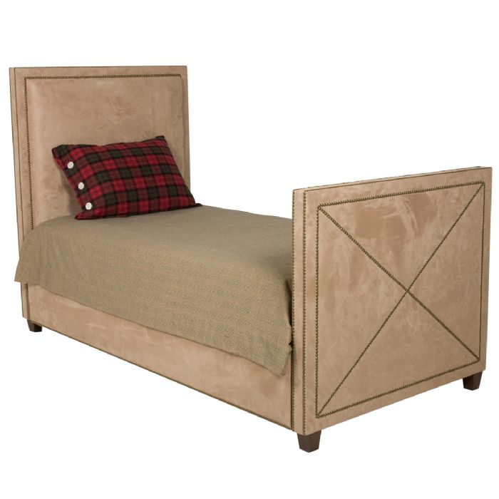 Harrison Bed with Trundle in Arizona Khaki by AFK Art For Kids