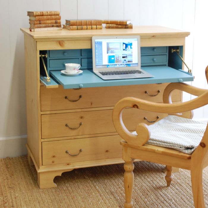 Luella's Secretary Dresser by English Farmhouse Furniture