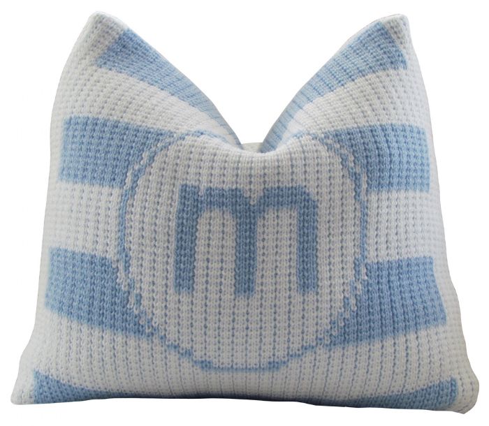 Modern Stripe Pillow by Butterscotch Blankees