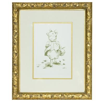 Petit Moi Pig Print by AFK Art For Kids
