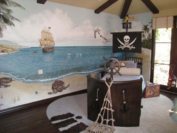 Pirate Ship Bed by Bibi's Custom Made
