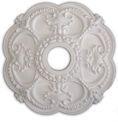 Regal Ceiling Medallion in White by I Lite 4 U