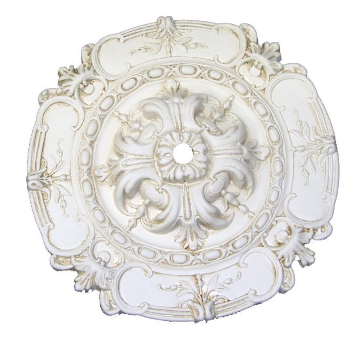 Sea Ceiling Medallion in Antique White by I Lite 4 U