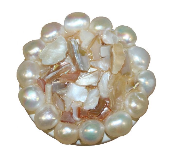 Shell and Pearl Drawer Knob by Beautifully Chic