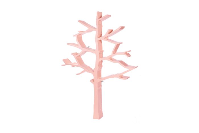Tree Bookcase in Blush Pink by Nursery Works