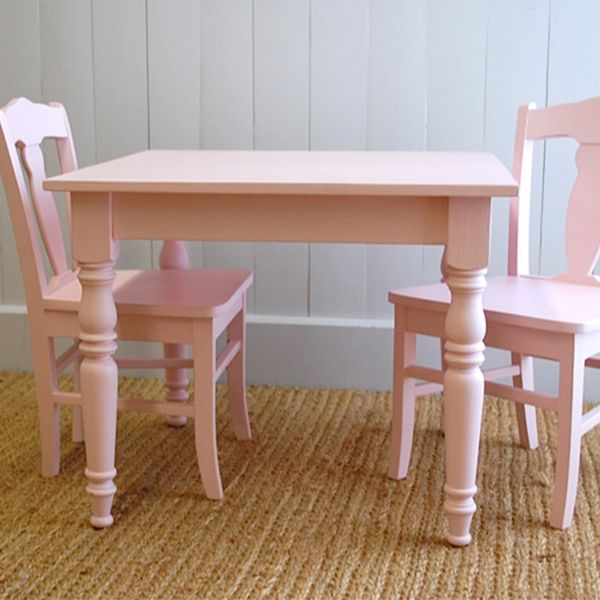 Williams Children's Table with Two Chairs by English Farmhouse Furniture