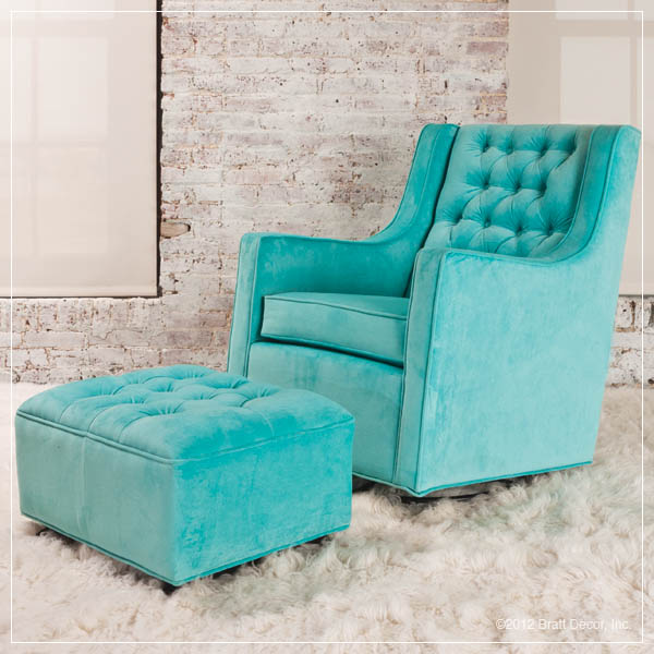 Grand Tiffany Glider And Ottoman By Clic Nursery