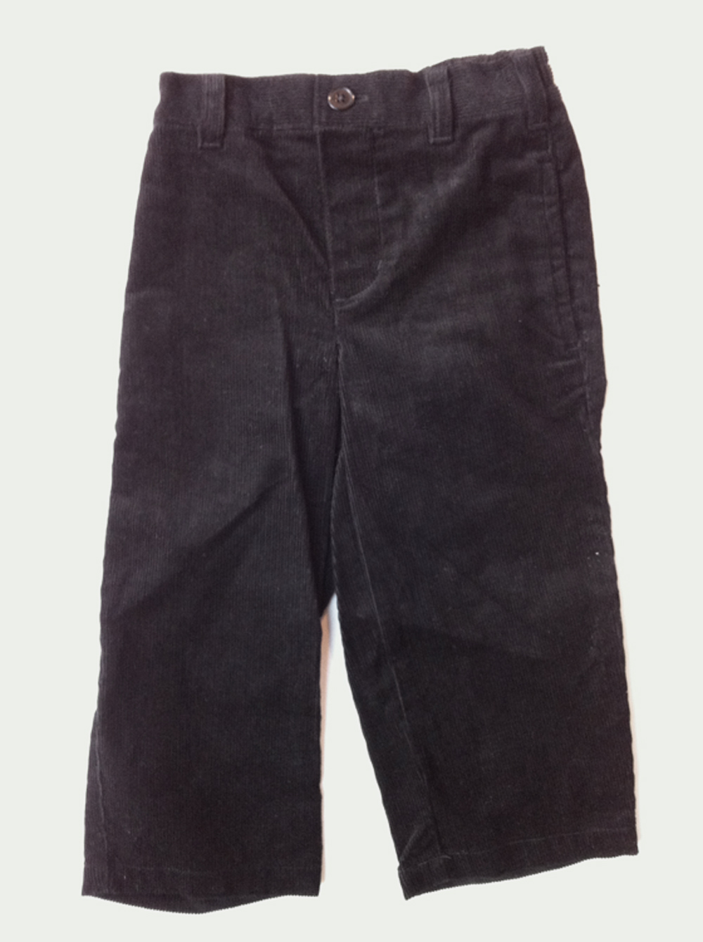 high waisted black corduroy pants