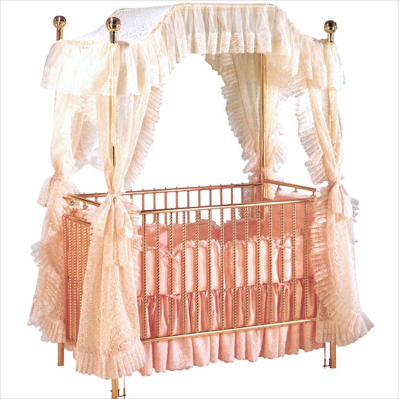 Tiffany Canopy Iron Crib By Corsican