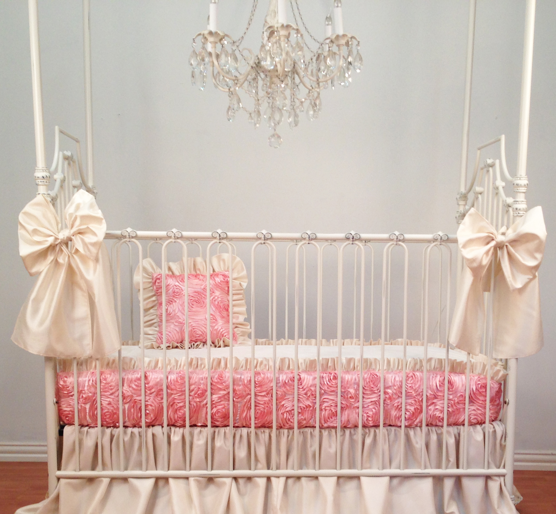 Chanel Crib Baby Bedding By Little Bunny Blue