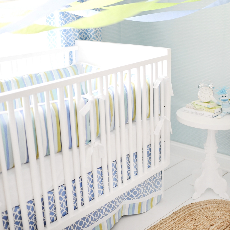 beach themed crib bedding