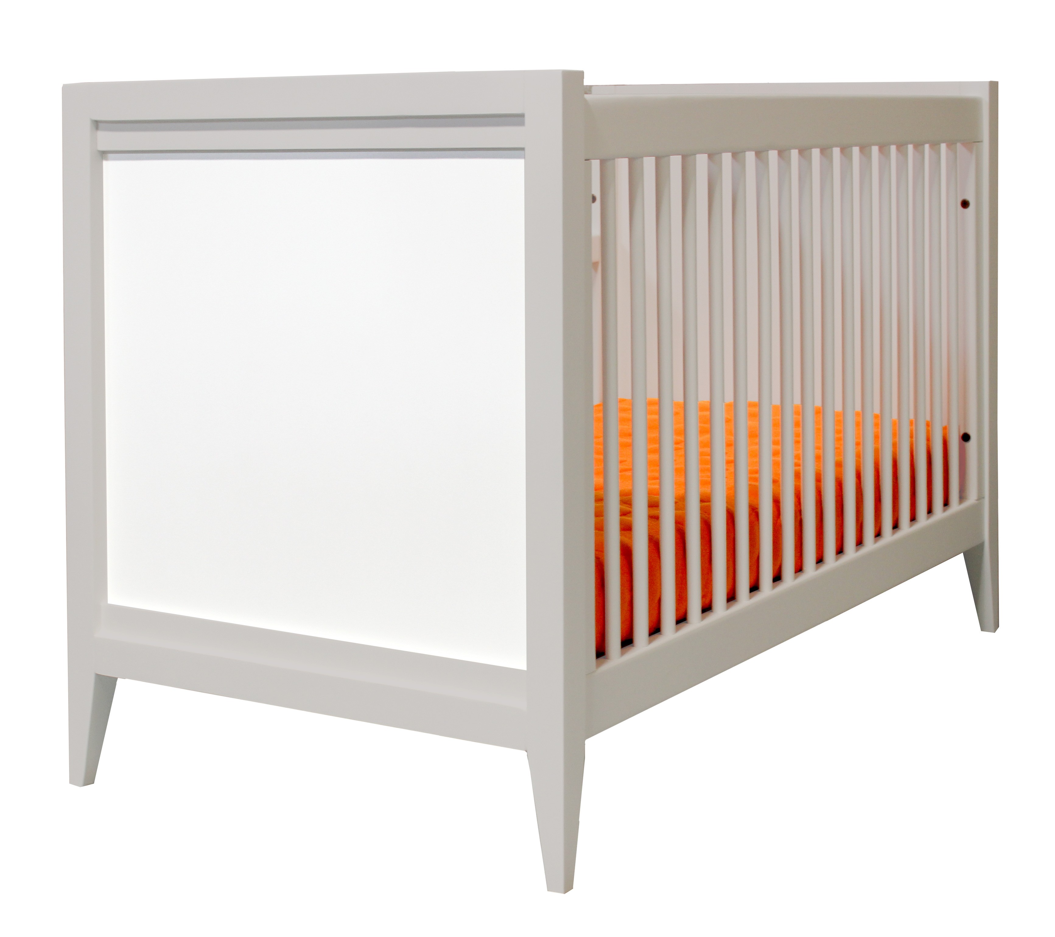 Casey Crib In French Grey And White By Newport Cottages