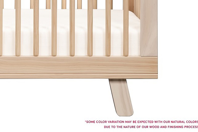 babyletto hudson crib washed natural